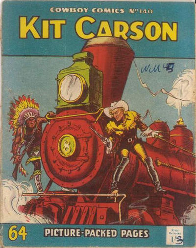 Cover for Cowboy Comics (Amalgamated Press, 1950 series) #140 [Overseas]