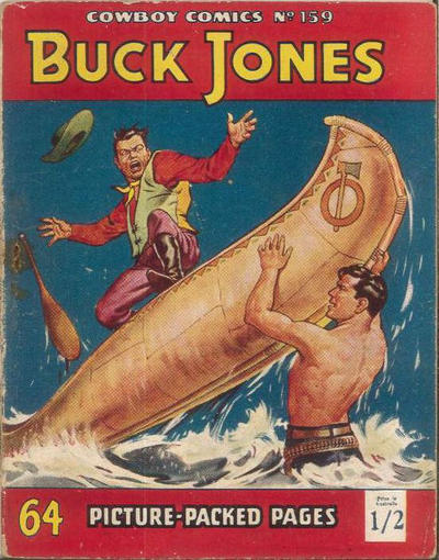 Cover for Cowboy Comics (Amalgamated Press, 1950 series) #159 [Australia]