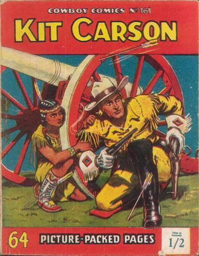 Cover for Cowboy Comics (Amalgamated Press, 1950 series) #161 [Australia]
