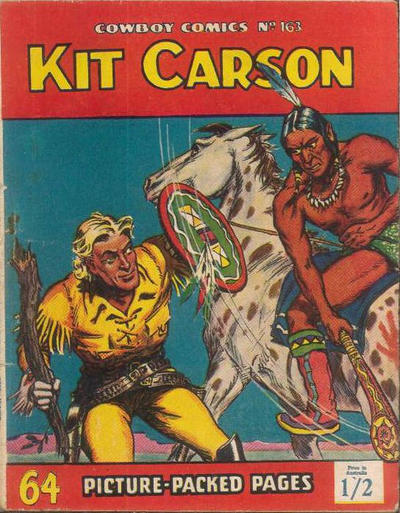 Cover for Cowboy Comics (Amalgamated Press, 1950 series) #163 [Australia]