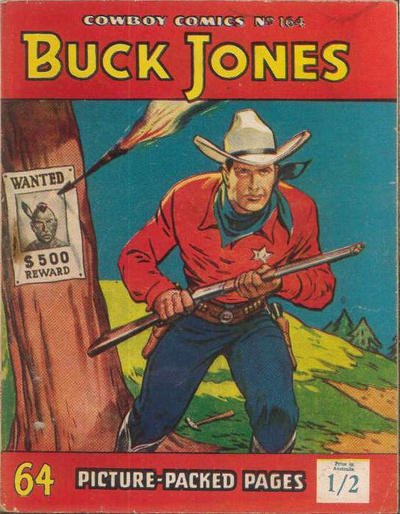 Cover for Cowboy Comics (Amalgamated Press, 1950 series) #164 [Australia]