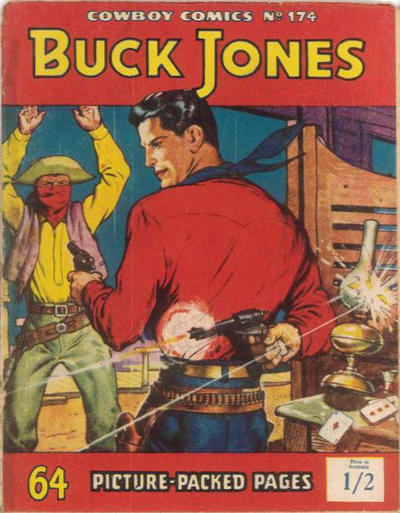 Cover for Cowboy Comics (Amalgamated Press, 1950 series) #174 [Australia]