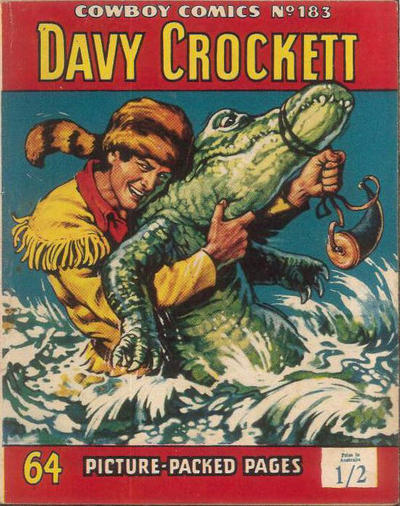 Cover for Cowboy Comics (Amalgamated Press, 1950 series) #183 [Australia]