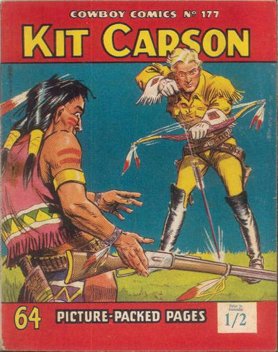 Cover for Cowboy Comics (Amalgamated Press, 1950 series) #177 [Australia]