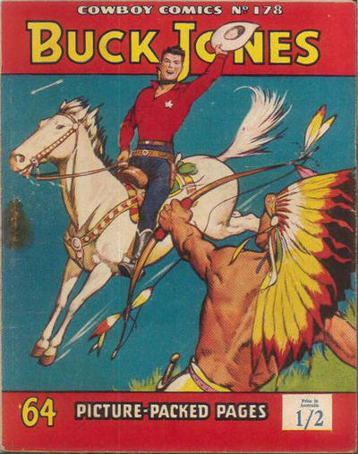 Cover for Cowboy Comics (Amalgamated Press, 1950 series) #178 [Australia]