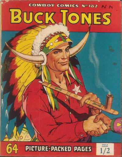 Cover for Cowboy Comics (Amalgamated Press, 1950 series) #182 [Australia]