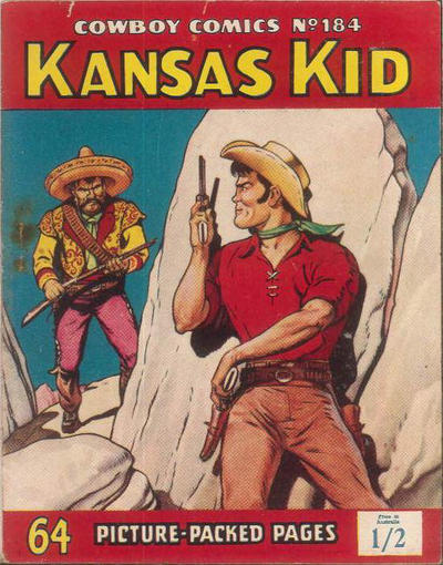 Cover for Cowboy Comics (Amalgamated Press, 1950 series) #184 [Australia]