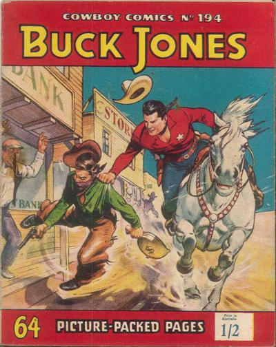 Cover for Cowboy Comics (Amalgamated Press, 1950 series) #194 [Australia]