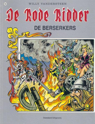 Cover for De Rode Ridder (Standaard Uitgeverij, 1959 series) #184 - De Berserkers [Herdruk 2006]