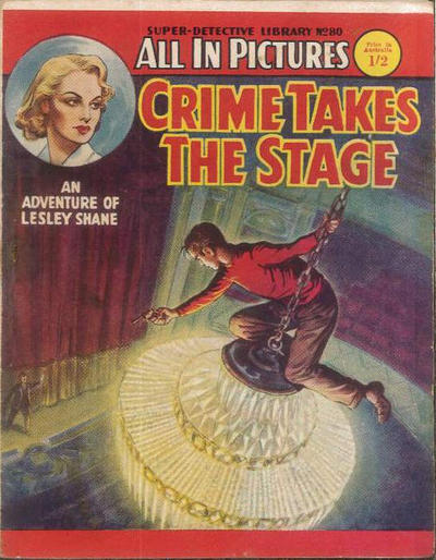 Cover for Super Detective Library (Amalgamated Press, 1953 series) #80 [Australia]
