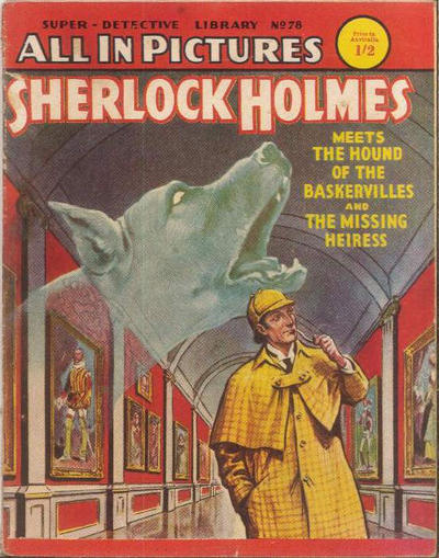 Cover for Super Detective Library (Amalgamated Press, 1953 series) #78 [Australia]