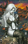 Cover for Lady Death: Malevolent Decimation (Coffin Comics, 2021 series) #1 [Selfie Edition Anthony Spay]