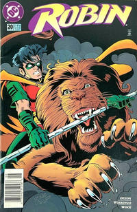 Cover for Robin (DC, 1993 series) #20 [Newsstand]