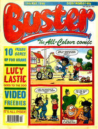 Cover Thumbnail for Buster (IPC, 1960 series) #19 May 1990 [1532]