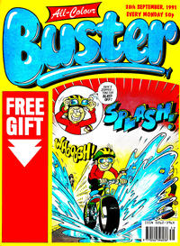 Cover Thumbnail for Buster (IPC, 1960 series) #28 September 1991 [1603]