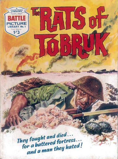 Cover for Battle Picture Library (IPC, 1961 series) #1 [Overseas]