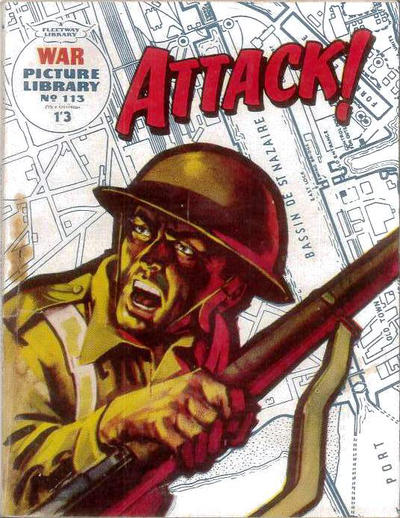 Cover for War Picture Library (IPC, 1958 series) #113 [Overseas]
