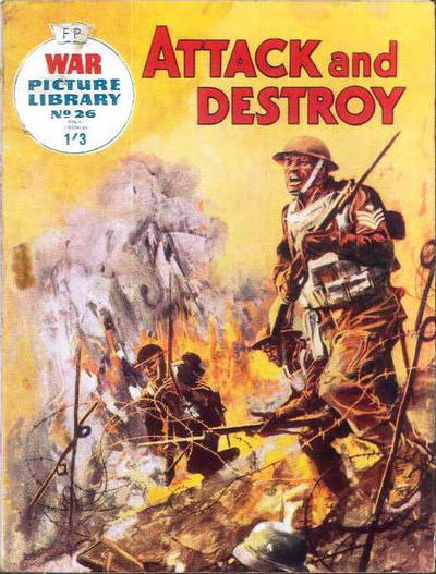 Cover for War Picture Library (IPC, 1958 series) #26 [Overseas]