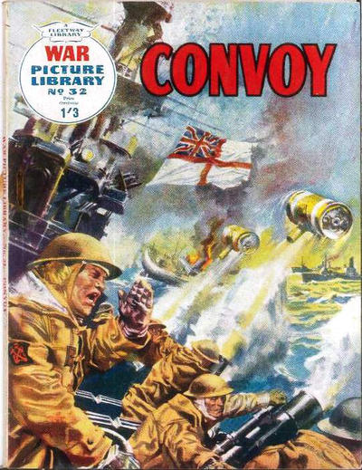 Cover for War Picture Library (IPC, 1958 series) #32 [Overseas]