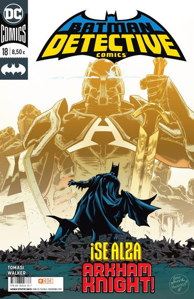 Cover for Batman: Detective Comics (ECC Ediciones, 2017 series) #18