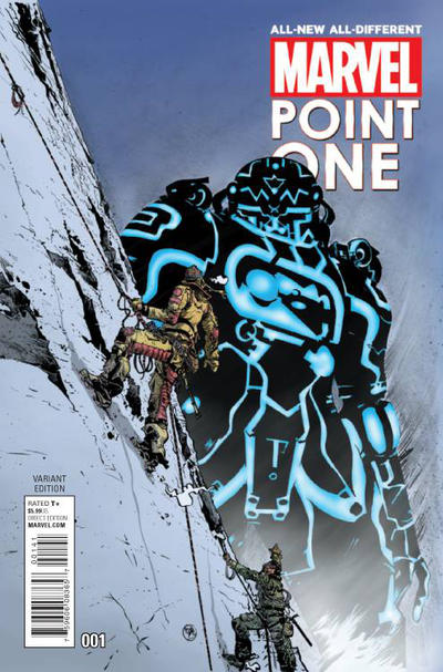 Cover for All-New, All-Different Point One (Marvel, 2015 series) #1 [Paul Pope Kirby Monster Variant]
