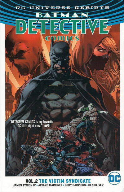 Cover for Batman: Detective Comics (DC, 2017 series) #2 - The Victim Syndicate