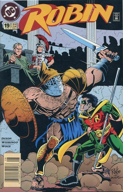 Cover for Robin (DC, 1993 series) #19 [Newsstand]