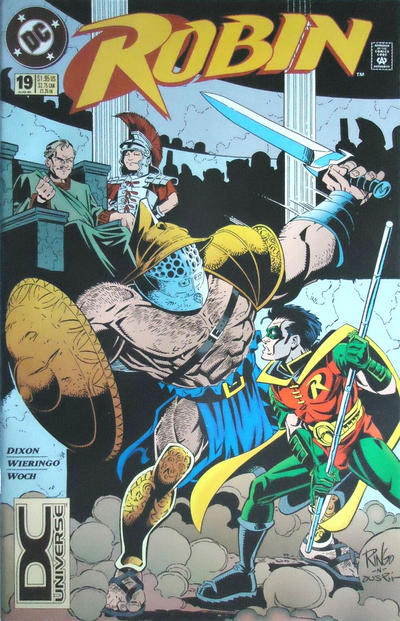 Cover for Robin (DC, 1993 series) #19 [DC Universe Corner Box]