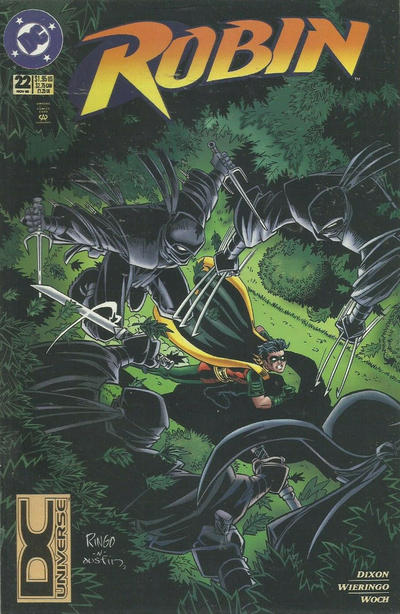 Cover for Robin (DC, 1993 series) #22 [DC Universe Corner Box]