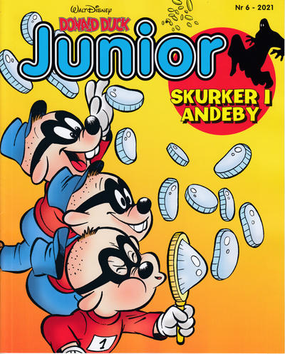 Cover for Donald Duck Junior (Hjemmet / Egmont, 2018 series) #6/2021