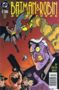 Cover for The Batman and Robin Adventures (DC, 1995 series) #2 [Newsstand]