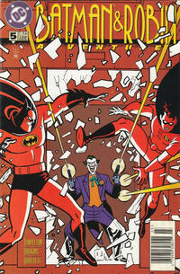 Cover Thumbnail for The Batman and Robin Adventures (DC, 1995 series) #5 [Newsstand]