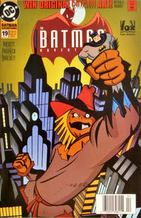 Cover for The Batman Adventures (DC, 1992 series) #19 [Newsstand]