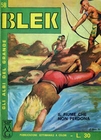 Cover Thumbnail for Gli Albi del Grande Blek (Casa Editrice Dardo, 1963 series) #58