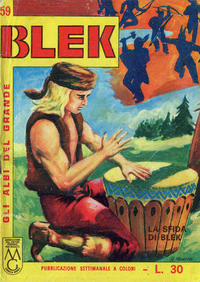 Cover Thumbnail for Gli Albi del Grande Blek (Casa Editrice Dardo, 1963 series) #59