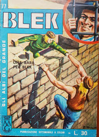 Cover Thumbnail for Gli Albi del Grande Blek (Casa Editrice Dardo, 1963 series) #77