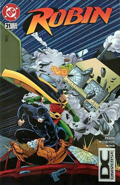 Cover for Robin (DC, 1993 series) #31 [DC Universe Corner Box]