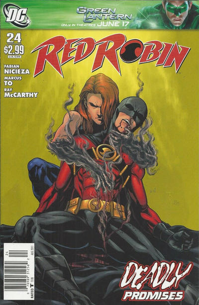 Cover for Red Robin (DC, 2009 series) #24 [Newsstand]