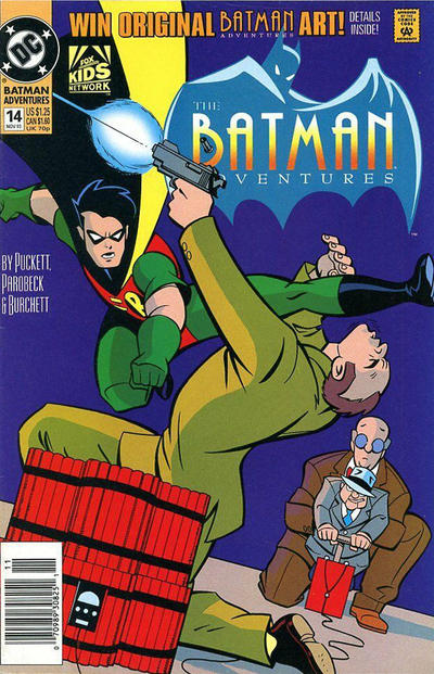 Cover for The Batman Adventures (DC, 1992 series) #14 [Newsstand]