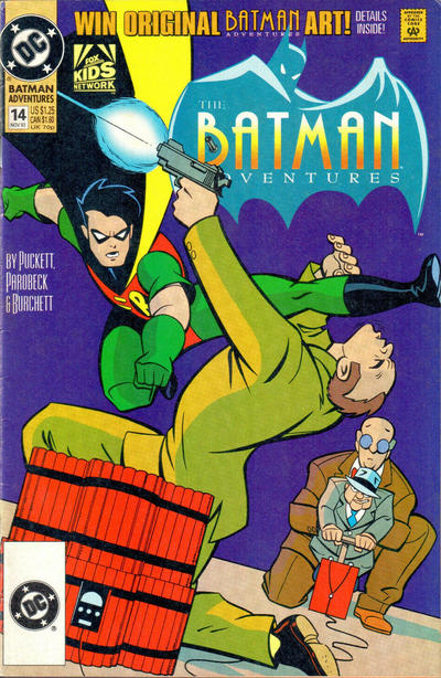 Cover for The Batman Adventures (DC, 1992 series) #14 [DC Logo]