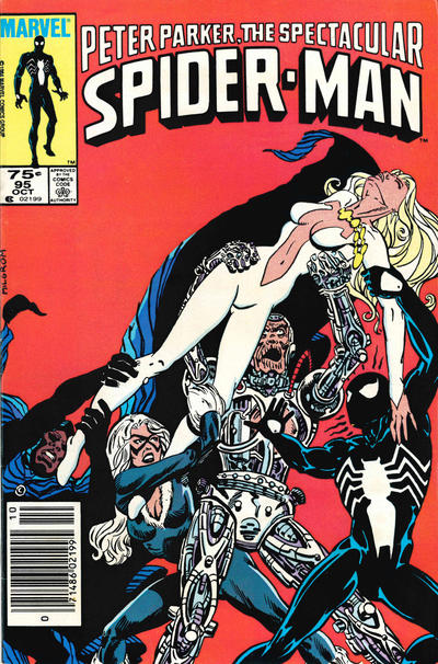 Cover for The Spectacular Spider-Man (Marvel, 1976 series) #95 [Canadian]