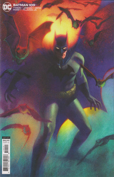 Cover for Batman (DC, 2016 series) #109 [Joshua Middleton Cardstock Variant Cover]