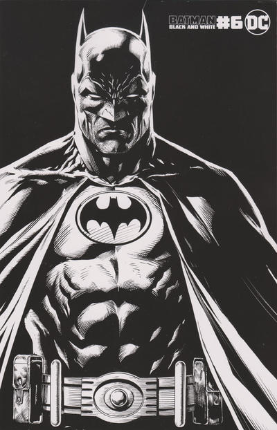 Cover for Batman Black & White (DC, 2021 series) #6 [Jason Fabok Variant Cover]
