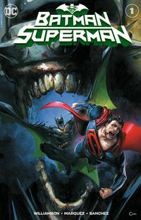 Cover Thumbnail for Batman / Superman (DC, 2019 series) #1 [Scorpion Comics Clayton Crain Cover]