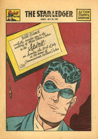 Cover Thumbnail for The Spirit (Register and Tribune Syndicate, 1940 series) #7/20/1952 [Newark, New Jersey]
