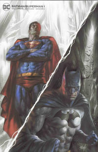 Cover Thumbnail for Batman / Superman (DC, 2019 series) #1 [Scorpion Comics Lucio Parrillo Minimal Trade Dress Cover]