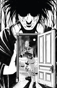 Cover Thumbnail for Locke & Key / The Sandman: Hell & Gone (IDW, 2021 series) #1 [616 Comics B&W Exclusive [Megan Hutchison]]