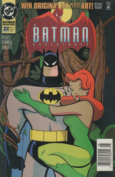 Cover for The Batman Adventures (DC, 1992 series) #23 [Newsstand]