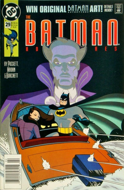 Cover for The Batman Adventures (DC, 1992 series) #29 [Newsstand]