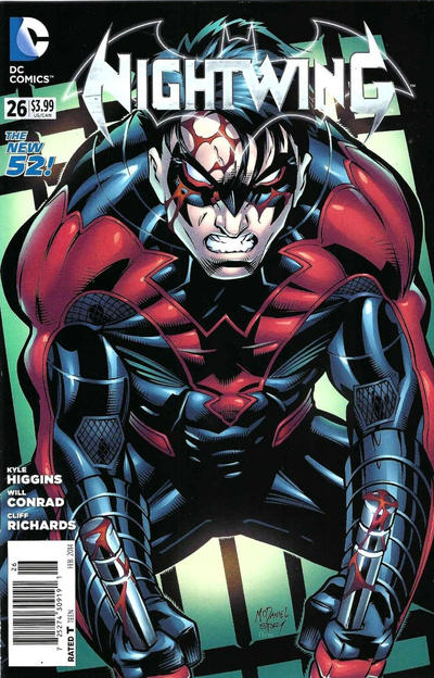 Cover for Nightwing (DC, 2011 series) #26 [Newsstand]